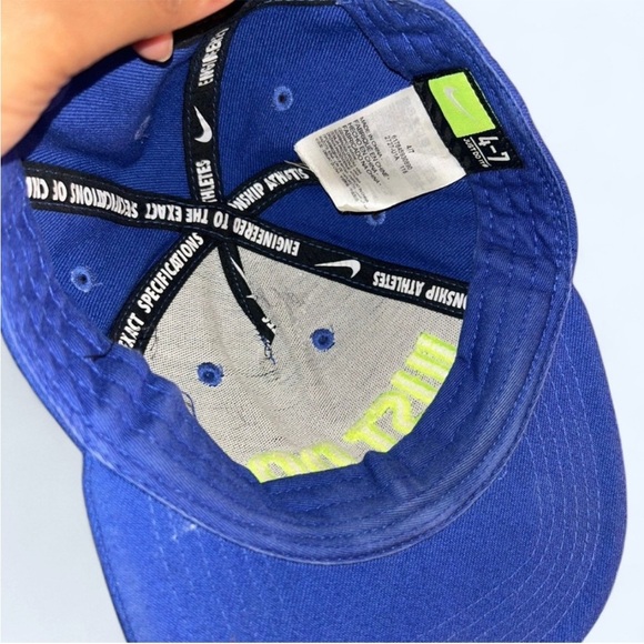 Blue Cap with Slogan - Picture 2 of 2